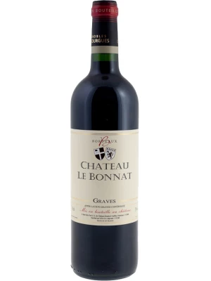 Вино Chateau Le Bonnat, Graves AOC Rouge 2017, 0.75 л