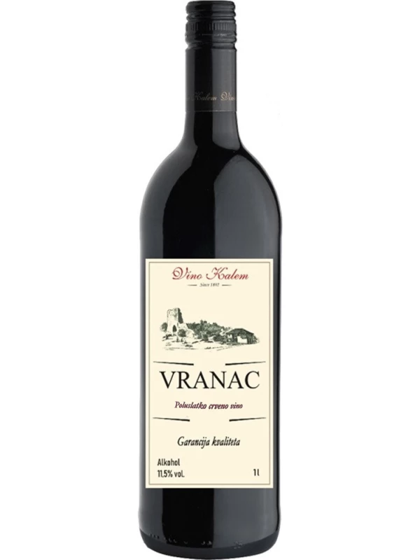 Vino Kalem, Vranac Poluslatko