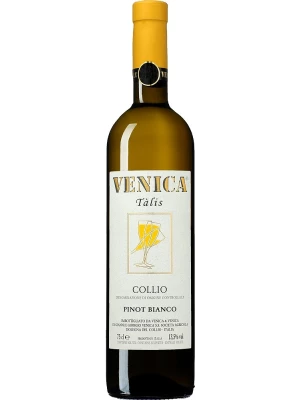 Вино Venica & Venica, Pinot Bianco, Collio DOC 2016, 0.75 л