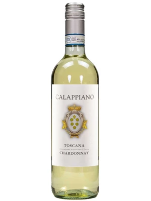 Вино Calappiano Chardonnay, Toscana IGT 2018, 0.75 л