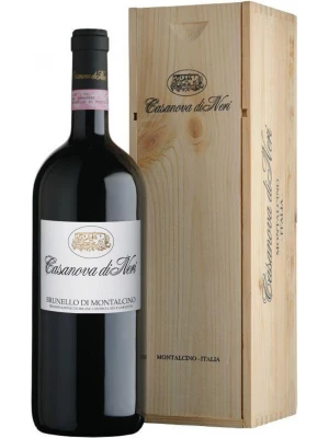 Вино Casanova di Neri, Brunello di Montalcino DOCG, wooden box 2018, 1.5 л