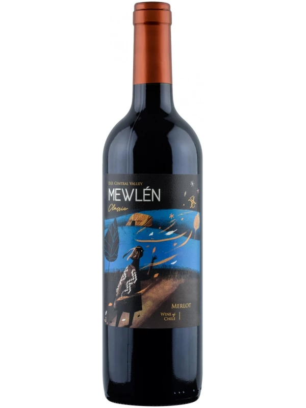 Mewlen Classic Merlot, Central Valley DO