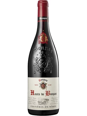 Вино Bonpas, Hauts de Bonpas, Costieres-de-Nimes AOC 2017, 0.75 л