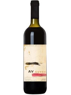 Вино AV cuvee Cabernet Sauvignon-Shiraz-Saperavi 2018, 0.75 л