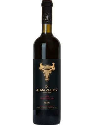 Вино Alma Valley Reserve Tempranillo 2019, 0.75 л