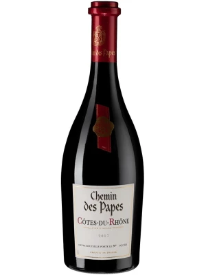 Вино Chemin des Papes Rouge, Cotes du Rhone AOC 2017, 0.75 л