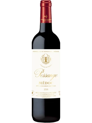 Вино Pessange, Medoc АОC 2018, 0.75 л