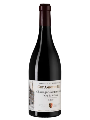 Вино Chassagne-Montrachet Premier Cru La Maltroie, Франция Domaine Amiot Guy et Fils 2017, 0.75 л