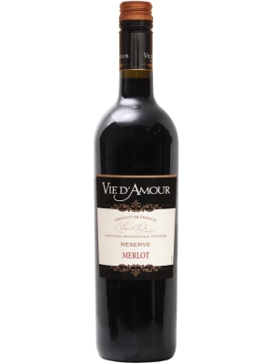 Вино Vie d'Amour Merlot Reserva, Pays d'Oc IGP 0.75 л