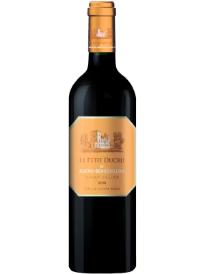 Вино Le Petit Ducru de Ducru-Beaucaillou, Saint-Julien AOC 2018, 0.75 л