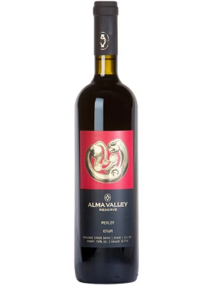 Вино Alma Valley Reserve, Merlot 2014, 0.75 л
