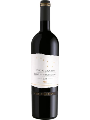 Вино Celestino Pecci, Poggio al Carro Brunello di Montalcino DOCG 2018, 0.75 л