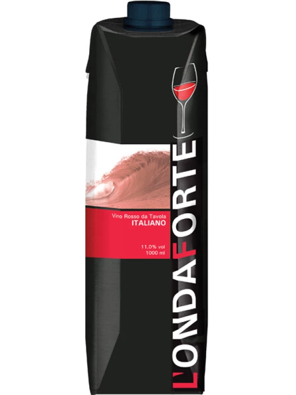 Quargentan, L'Onda Forte, Vino Rosso da Tavola, tetra-pack