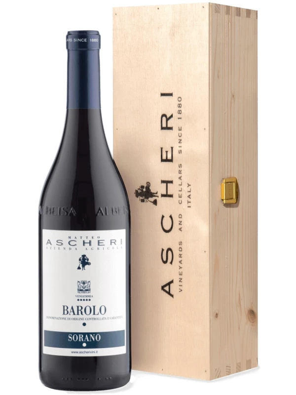 Matteo Ascheri, Barolo Sorano DOCG, wooden box