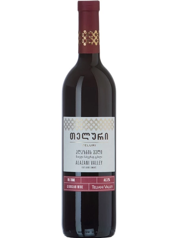 Teluri Alazani Valley Red Semi-Sweet