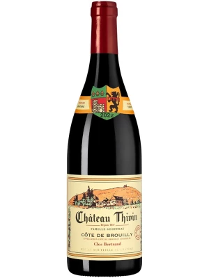 Вино Chateau Thivin, Clos Bertrand Cote de Brouilly AOC 2022, 0.75 л