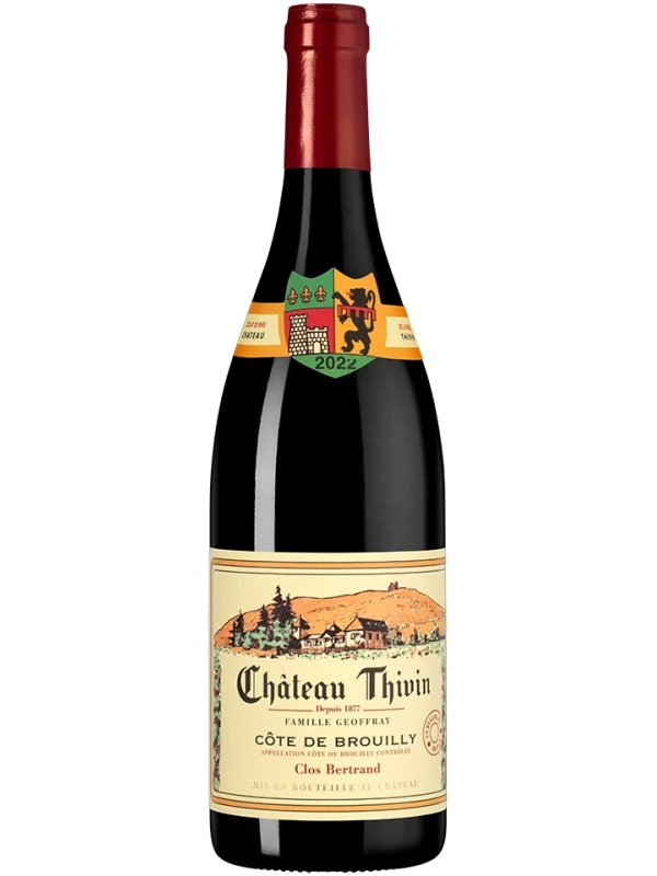 Chateau Thivin, Clos Bertrand Cote de Brouilly AOC