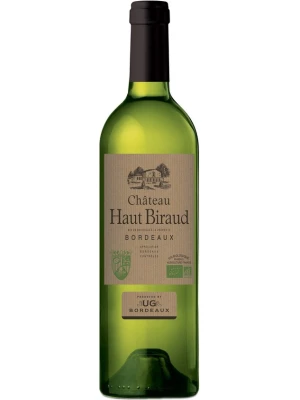 Вино Chateau Haut Biraud, Bordeaux AOC Blanc 2022, 0.75 л