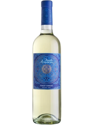 Вино Feudo Arancio, Pinot Grigio, Sicilia DOC 2018, 0.75 л