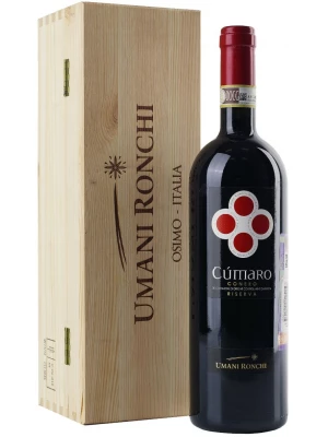 Вино Cumaro, Conero Riserva DOC, wooden box 2013, 1.5 л