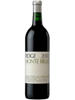 Вино California Monte Bello 2010, 0.75 л