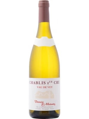 Вино Domaine des Malandes, Chablis Premier Cru Vau de Vey AOC 2019, 0.75 л