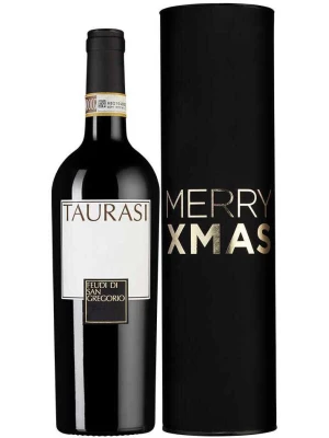 Вино Feudi di San Gregorio, Taurasi DOCG, gift box 2018, 0.75 л