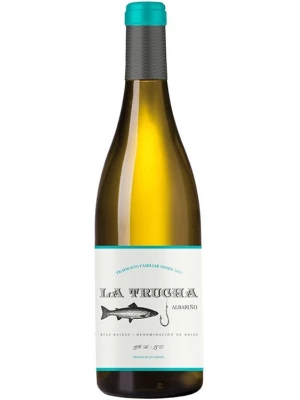 Вино Notas Frutales, La Trucha Albarino, Rias Baixas DO 2021, 0.75 л
