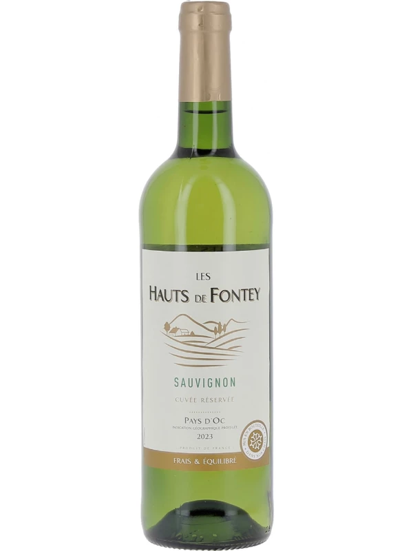 Les Hauts de Fontey Cuvee Reservee Sauvignon, Pays d'Oc IGP