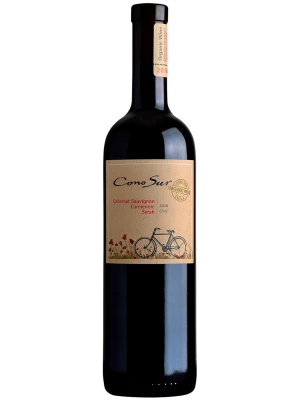Вино Cono Sur, Organic Cabernet Sauvignon-Carmenere-Syrah 2020, 0.75 л
