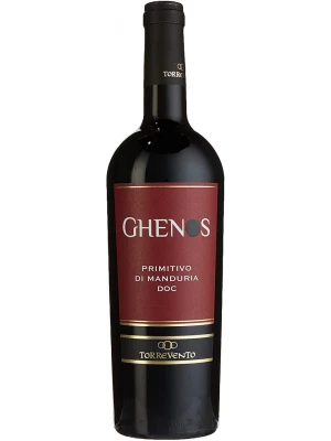 Вино Torrevento, Ghenos, Primitivo di Manduria DOC 2021, 0.75 л