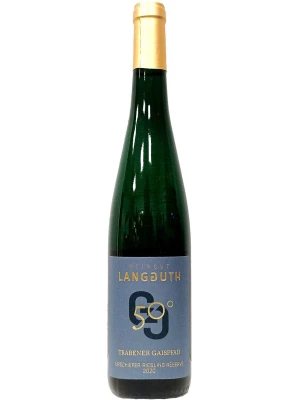 Вино Ulrich Langguth, 50° Trabener Gaispfad Urschiefer Riesling Reserve 2020, 0.75 л