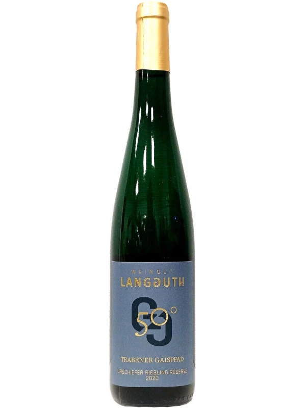 Ulrich Langguth, 50° Trabener Gaispfad Urschiefer Riesling Reserve