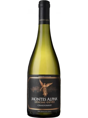 Вино Montes Alpha Special Cuvee Chardonnay, Zapallar DO 2021, 0.75 л