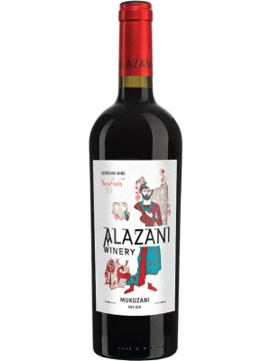 Вино Alazani, Mukuzani 2017, 0.75 л