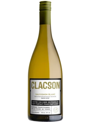 Вино Laurent Miquel, Clacson Sauvignon Blanc, Pays d'Oc IGP 2018, 0.75 л