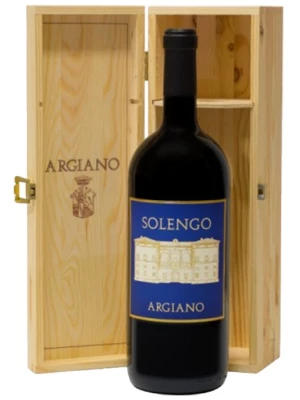 Вино Argiano, Solengo, Toscana IGT, wooden box 2020, 1.5 л