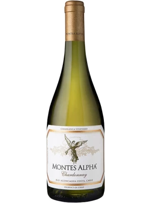 Вино Montes Alpha Chardonnay, Aconcagua Costa DO 2020, 0.75 л