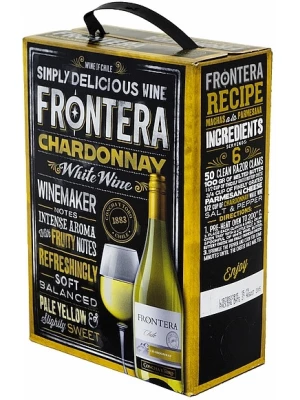 Вино Concha y Toro, Frontera Chardonnay 3 л