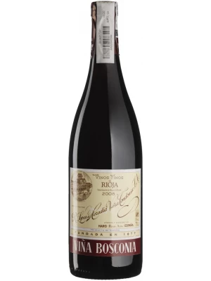 Вино Vina Bosconia Reserva, Rioja DOC 2008, 0.75 л