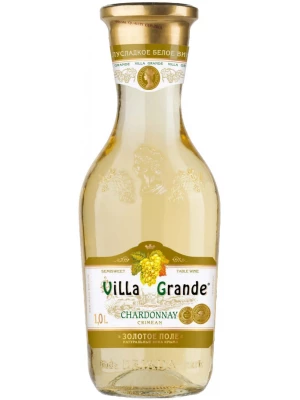 Вино Villa Grande Chardonnay Crimean 1 л