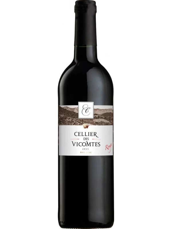 Vignerons Catalans, Cellier des Vicomtes Rouge, Pays d'Oc IGP