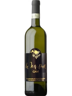 Вино La Mesma, Gavi del Comune di Gavi DOCG, Black Label 2018, 0.75 л