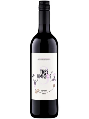 Вино Tres Amigos Tinto Seco 0.75 л