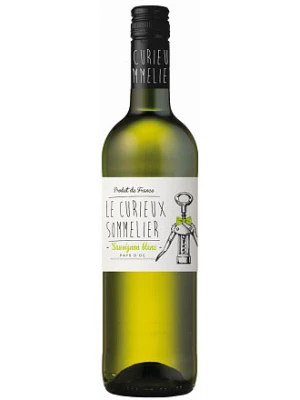 Вино Le Curieux Sommelier Sauvignon Blanc 2020, 0.75 л