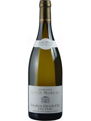 Вино Domaine Louis Moreau, Chablis Grand Cru Les Clos AOC 2019, 0.75 л