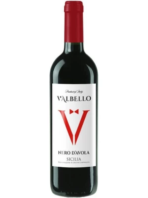 Вино Valbello Nero d'Avola, Sicilia DOC 0.75 л