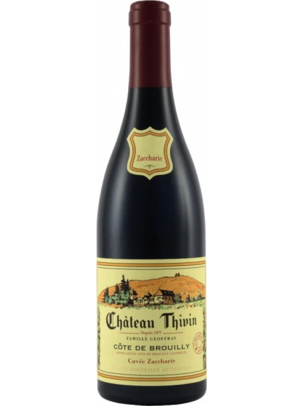 Chateau Thivin, Cuvee Zaccharie Cote de Brouilly AOC