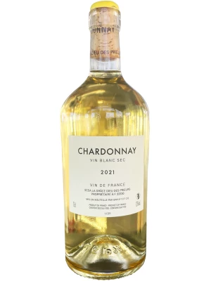 Вино Chateau La Grace Dieu des Prieurs, Chardonnay VdF 2021, 0.75 л