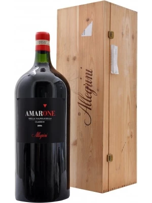 Вино Allegrini, Amarone della Valpolicella Classico DOC, wooden box 2006, 9 л
